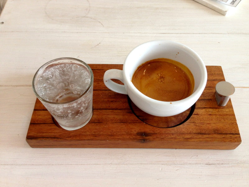 How do I make a short black coffee?