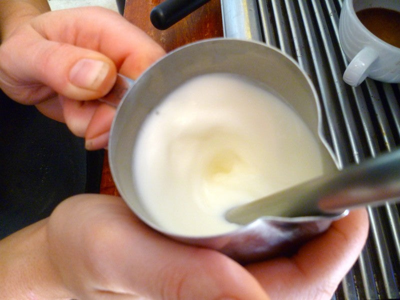How to get the right milk temperature