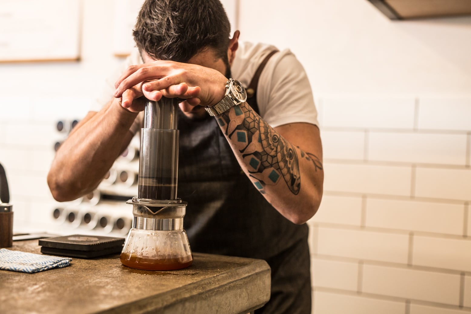 Inside a Barista Competition