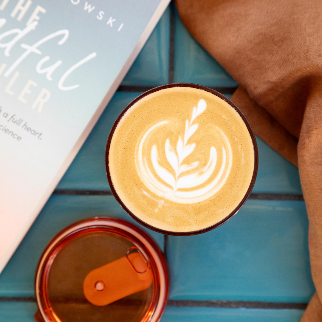 Light-medium roast organic coffee with honeycomb and caramel notes