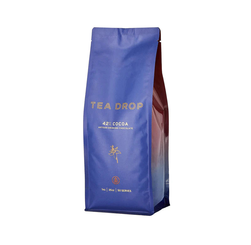 42% cocoa premium drinking chocolate vegan gluten-free from BlackMarket Coffee