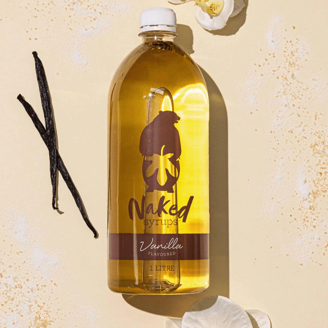 Natural vanilla syrup no artificial flavours